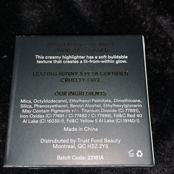NIB- Trust Fund Beauty- Crème Highlighter- 3.5g - Picture 2 of 4